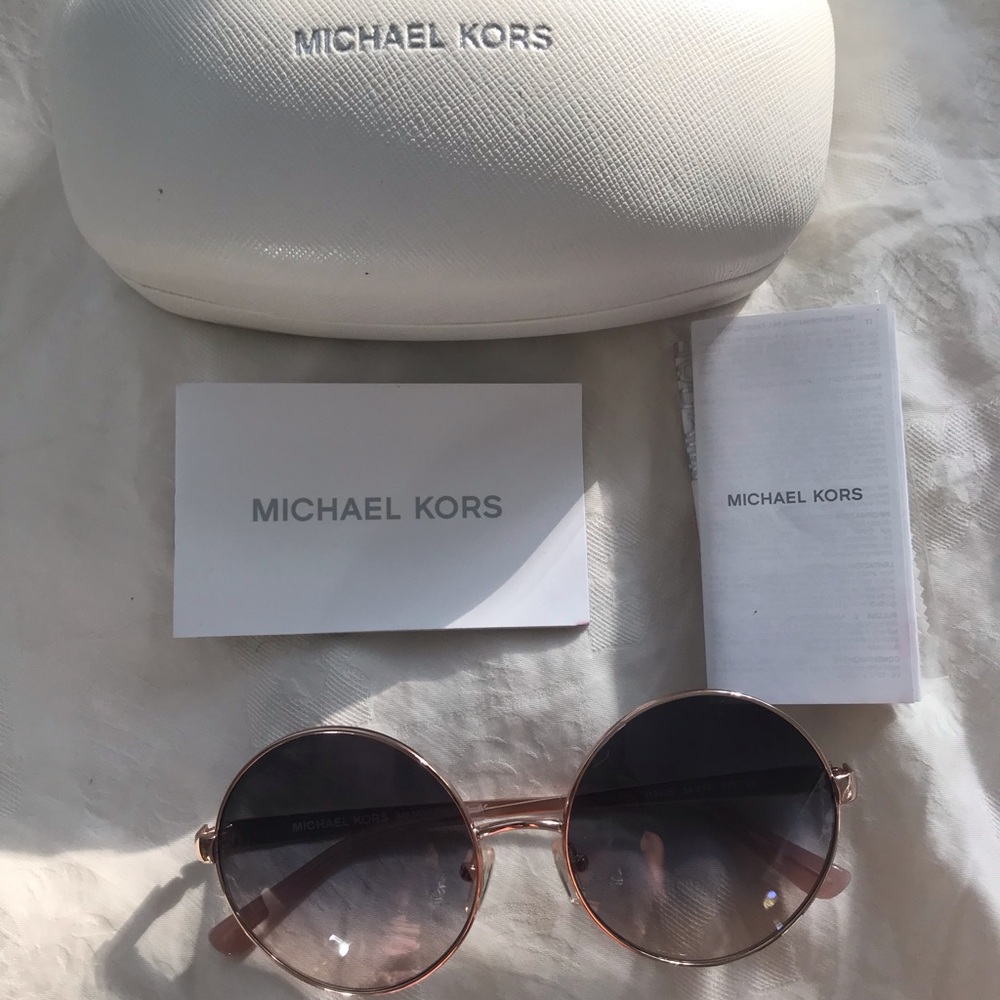 Michael Kors Women's Round Sunglasses w/ Gradient Lens - MK5020